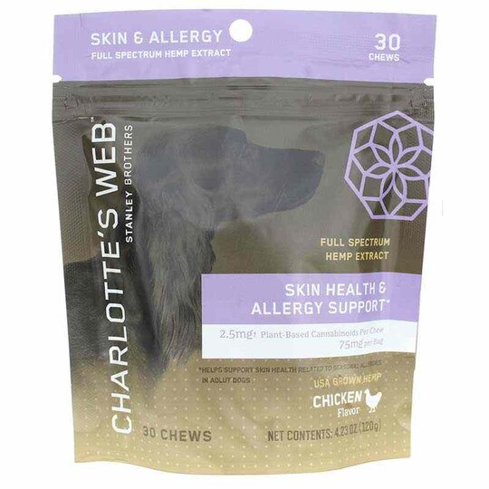 Skin Health & Allergy Support for Dogs, CW